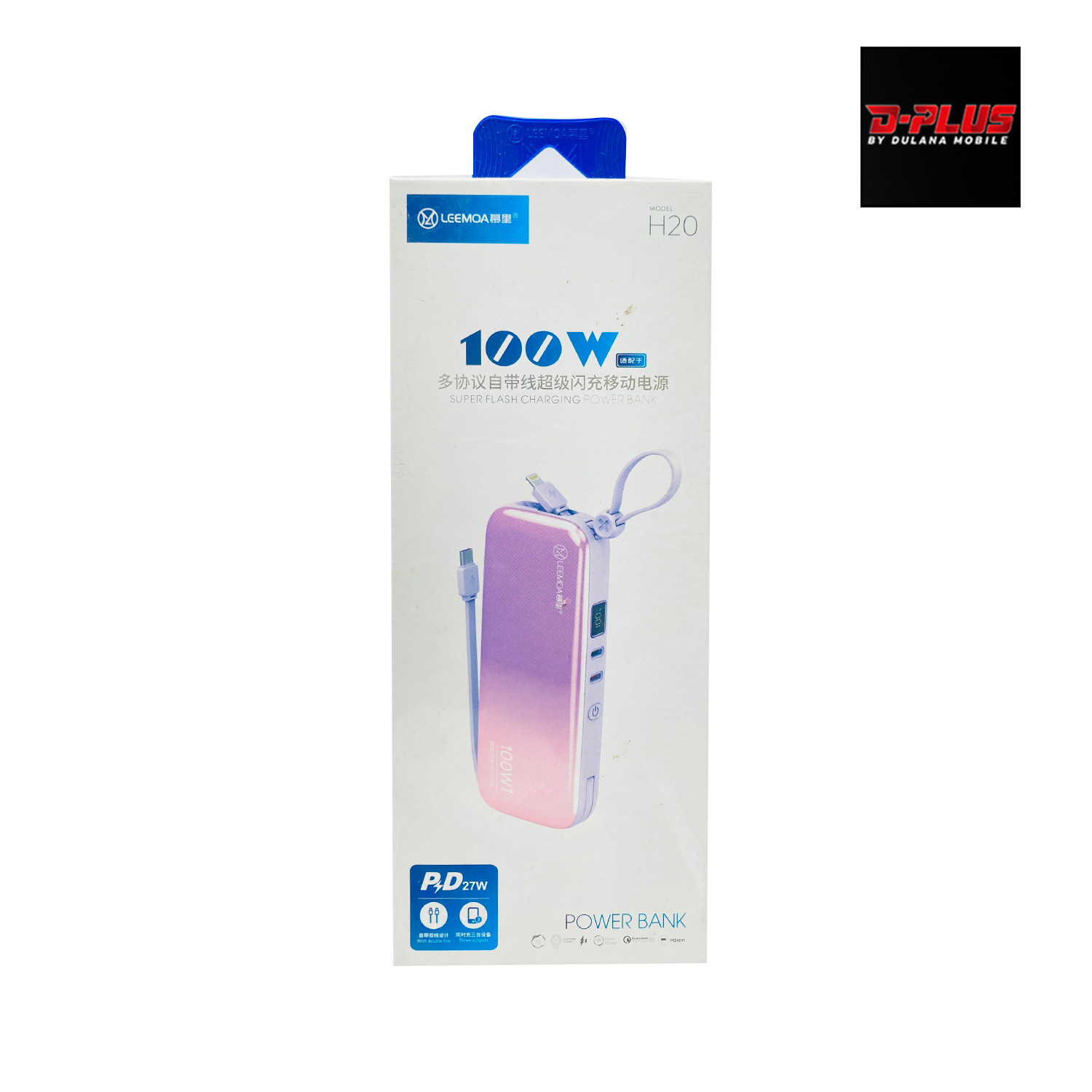 LEEMOA H20 100W 20000mAh Super Flash Charging Power Bank