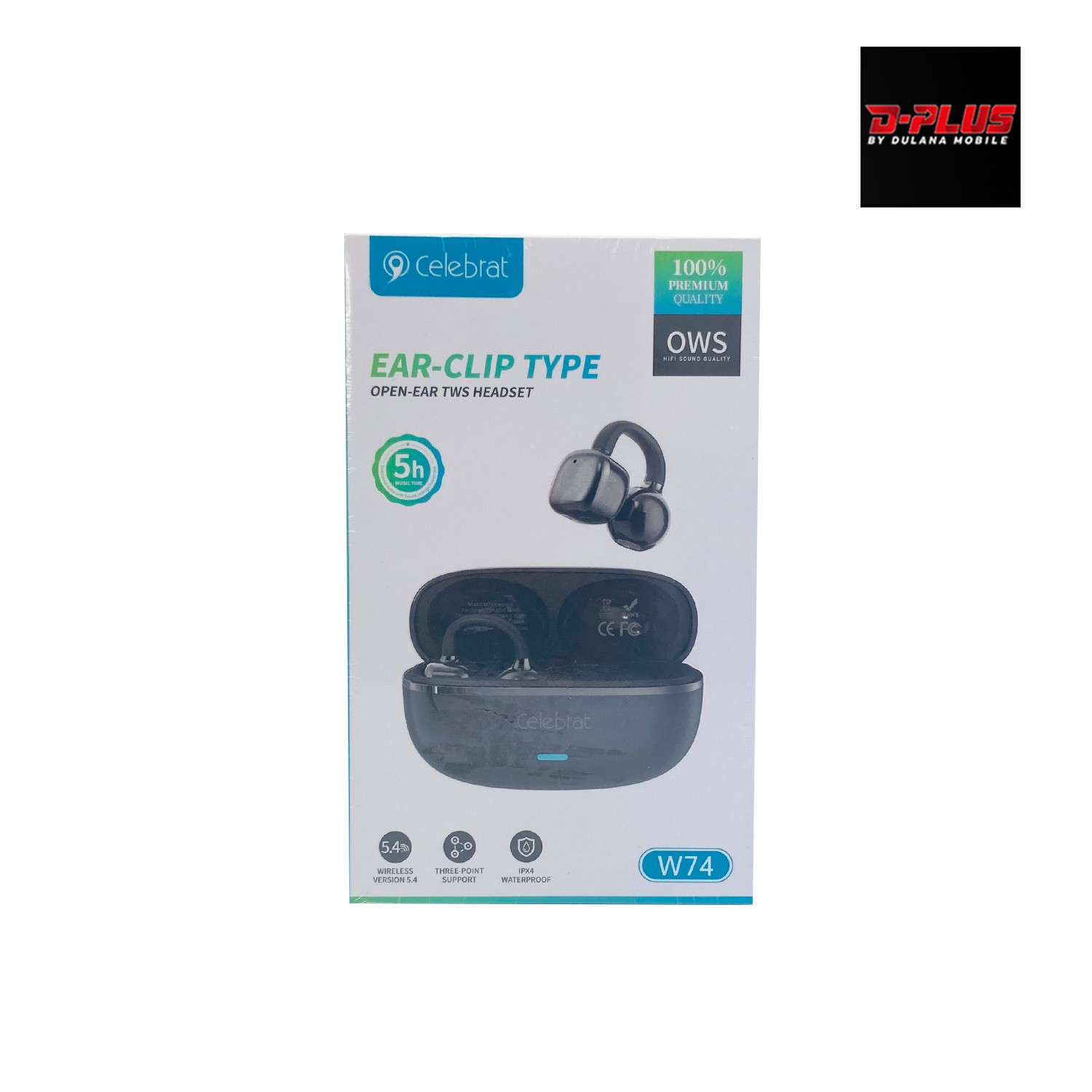Celebrat Ear-Clip type Earbuds