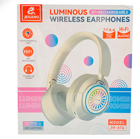 JEQANG Luminous Wireless Earphones