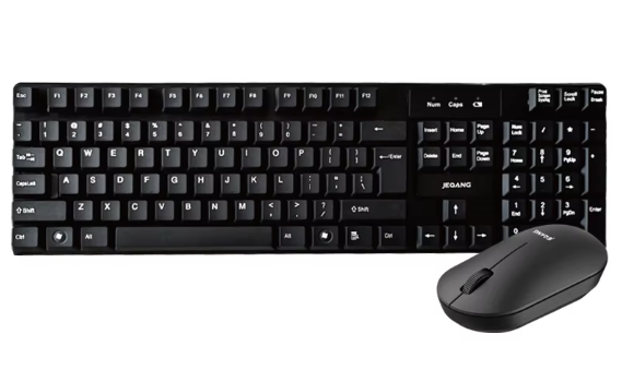 JEQANG 2.4G Wireless Keyboard And Mouse