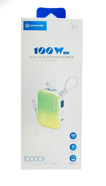 LEEMOA H10 100W 10000mAh Power Bank