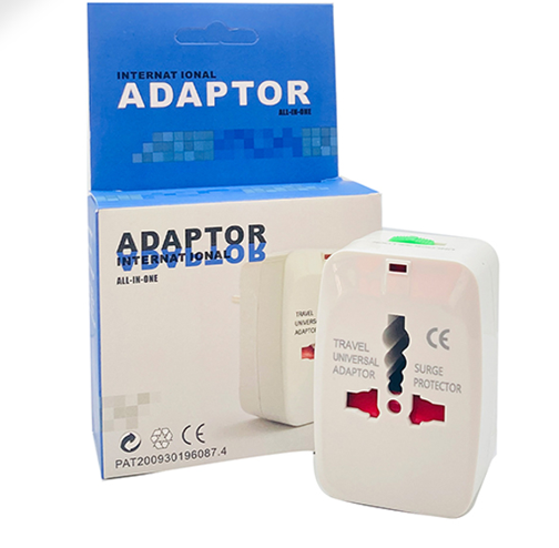 International Universal All-in-One Travel Adaptor